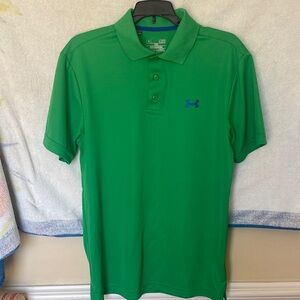 Under Armour Men's Vibrant Green Polo Shirt